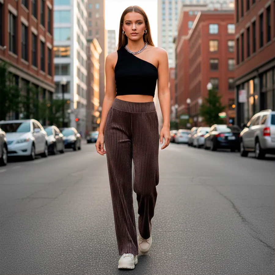 2511 PANTALON BRILLOSO 8088